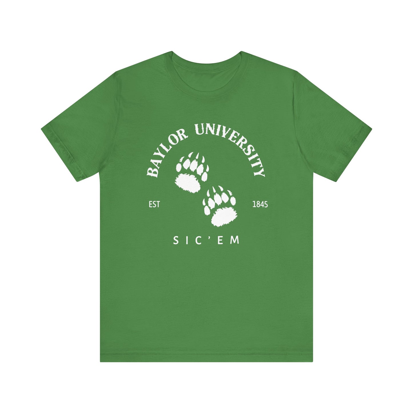 Baylor University Bear Paws Short Sleeve Tee