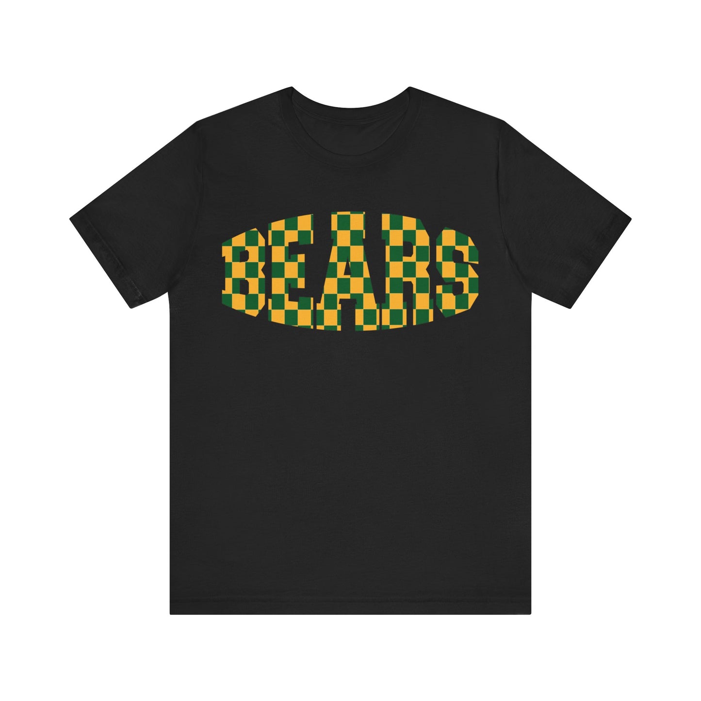 Bears Checkered Short Sleeve Tee