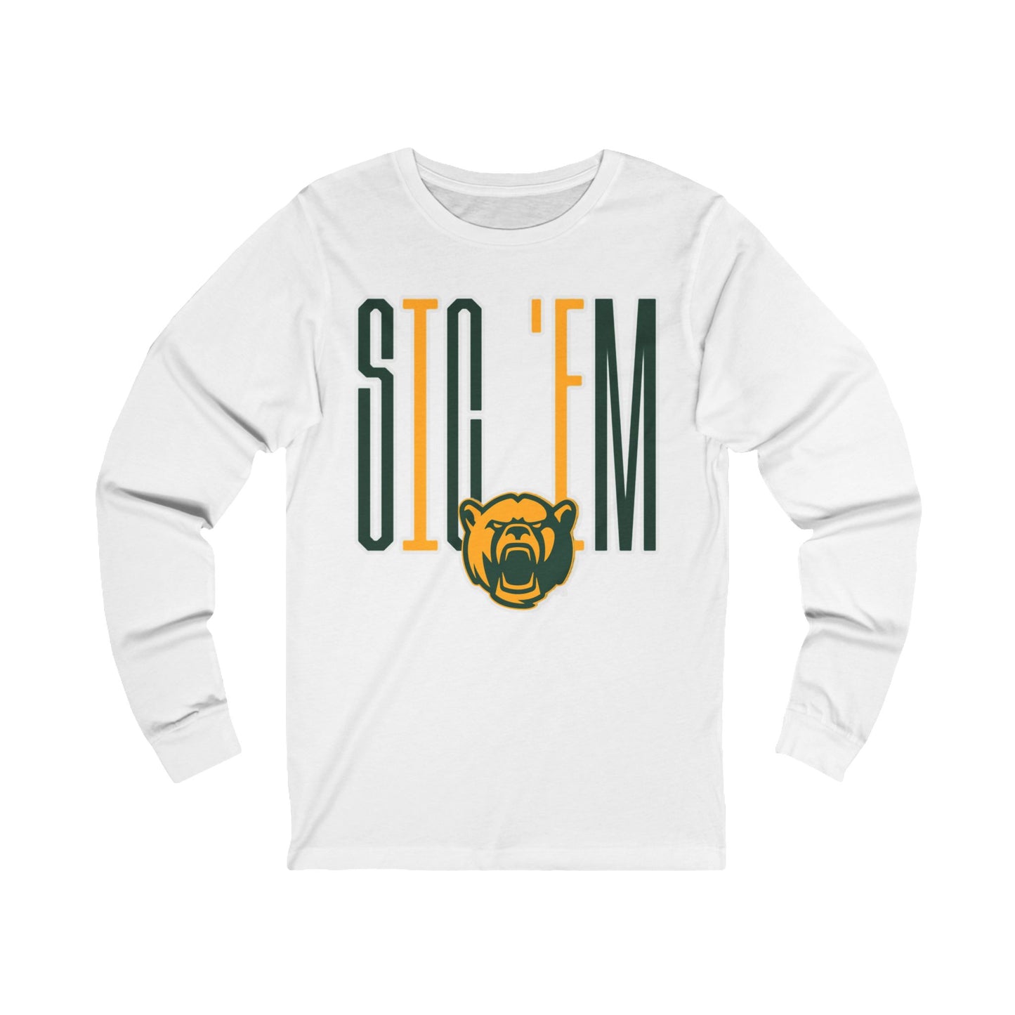 Sic 'Em Long Sleeve Tee