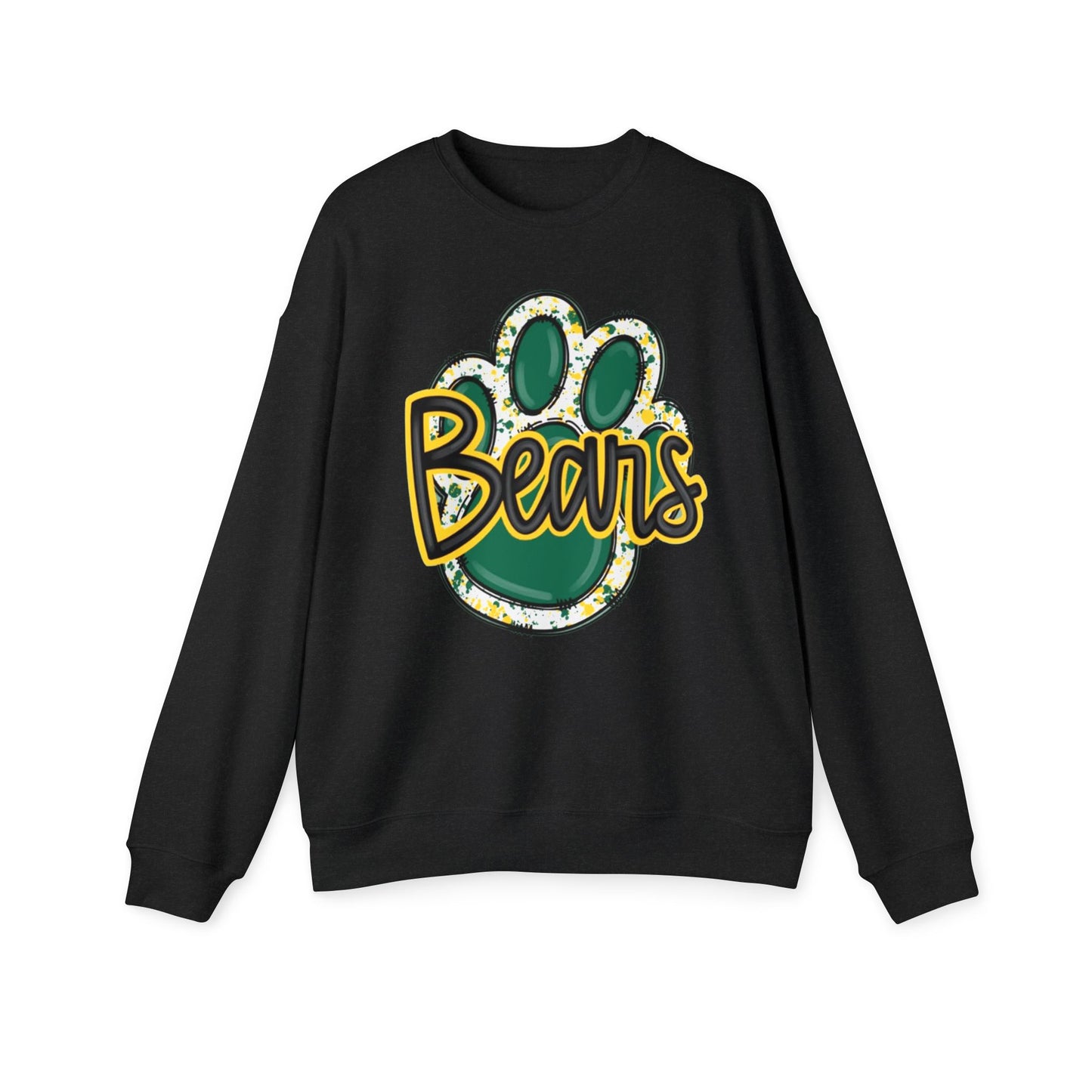 Baylor Bear Paw Premium Super Soft Crewneck