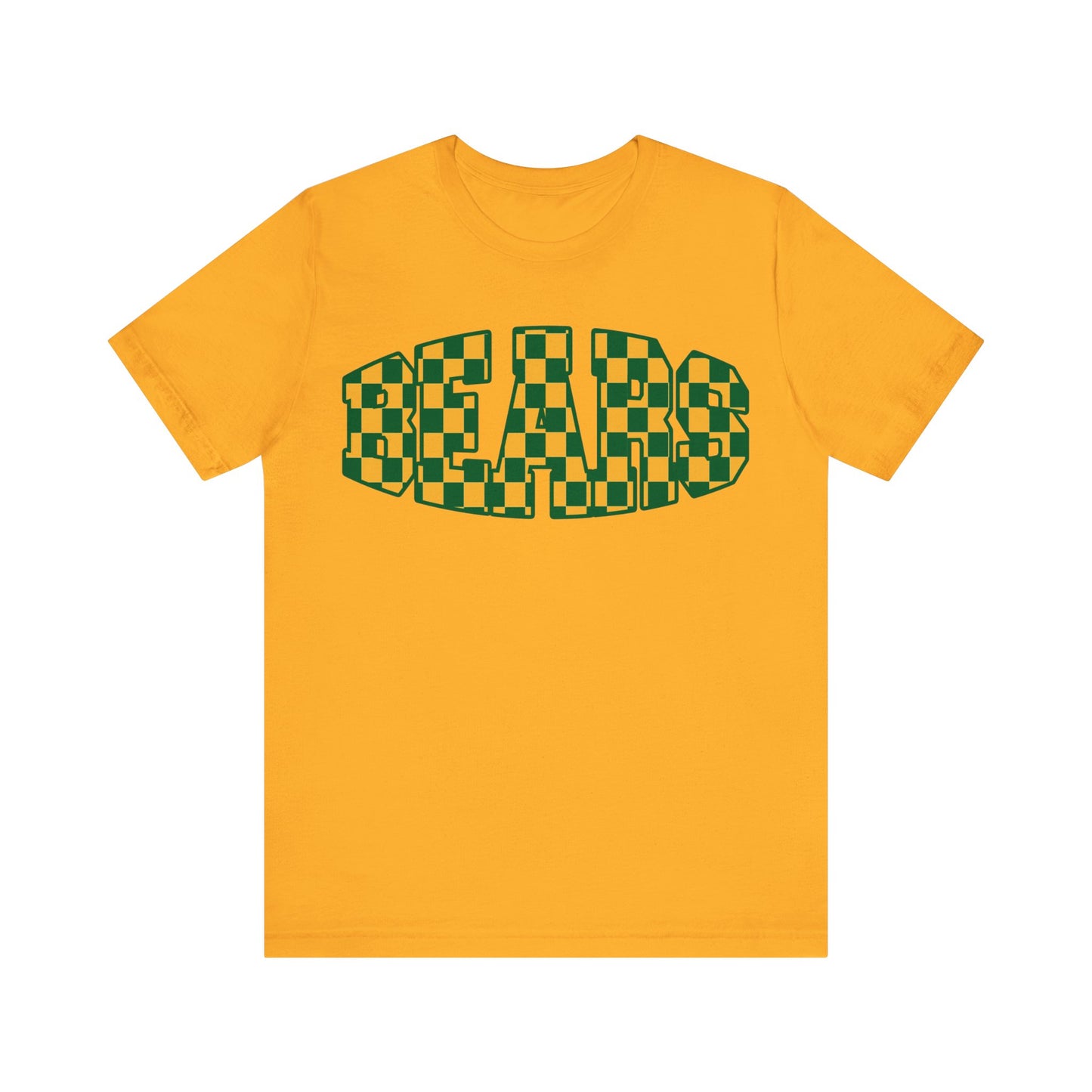 Bears Checkered Short Sleeve Tee