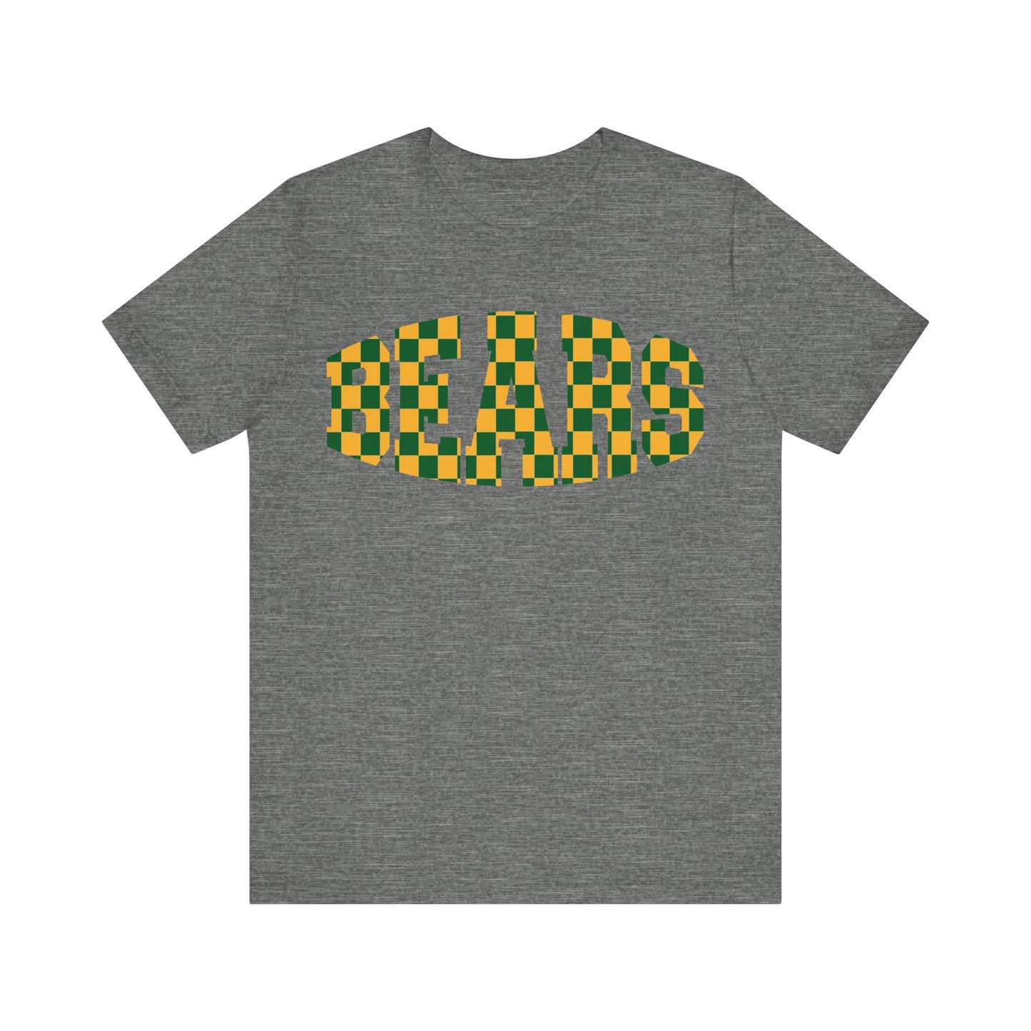 Bears Checkered Short Sleeve Tee