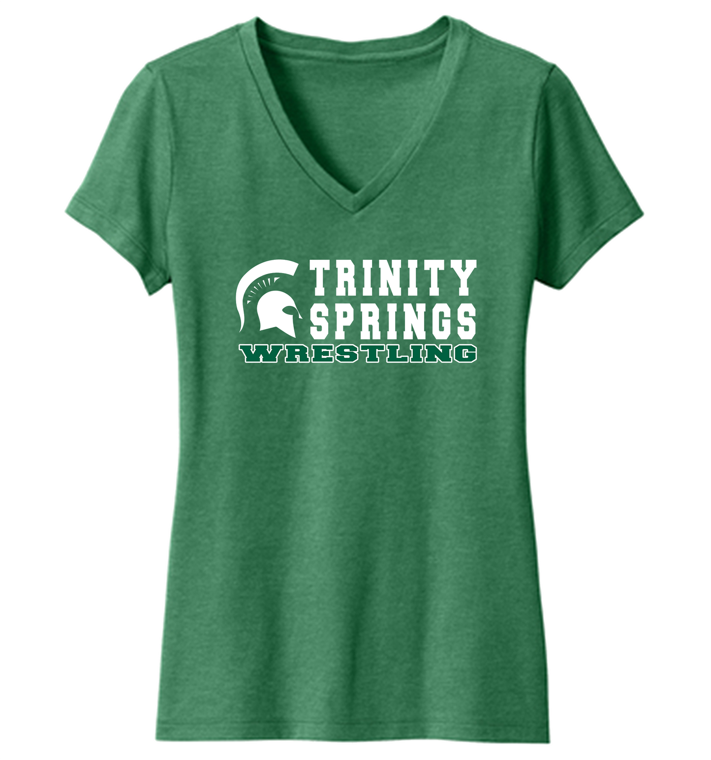 Trinity Springs Wrestling Titans V-Neck T-Shirt (Women's Cut)