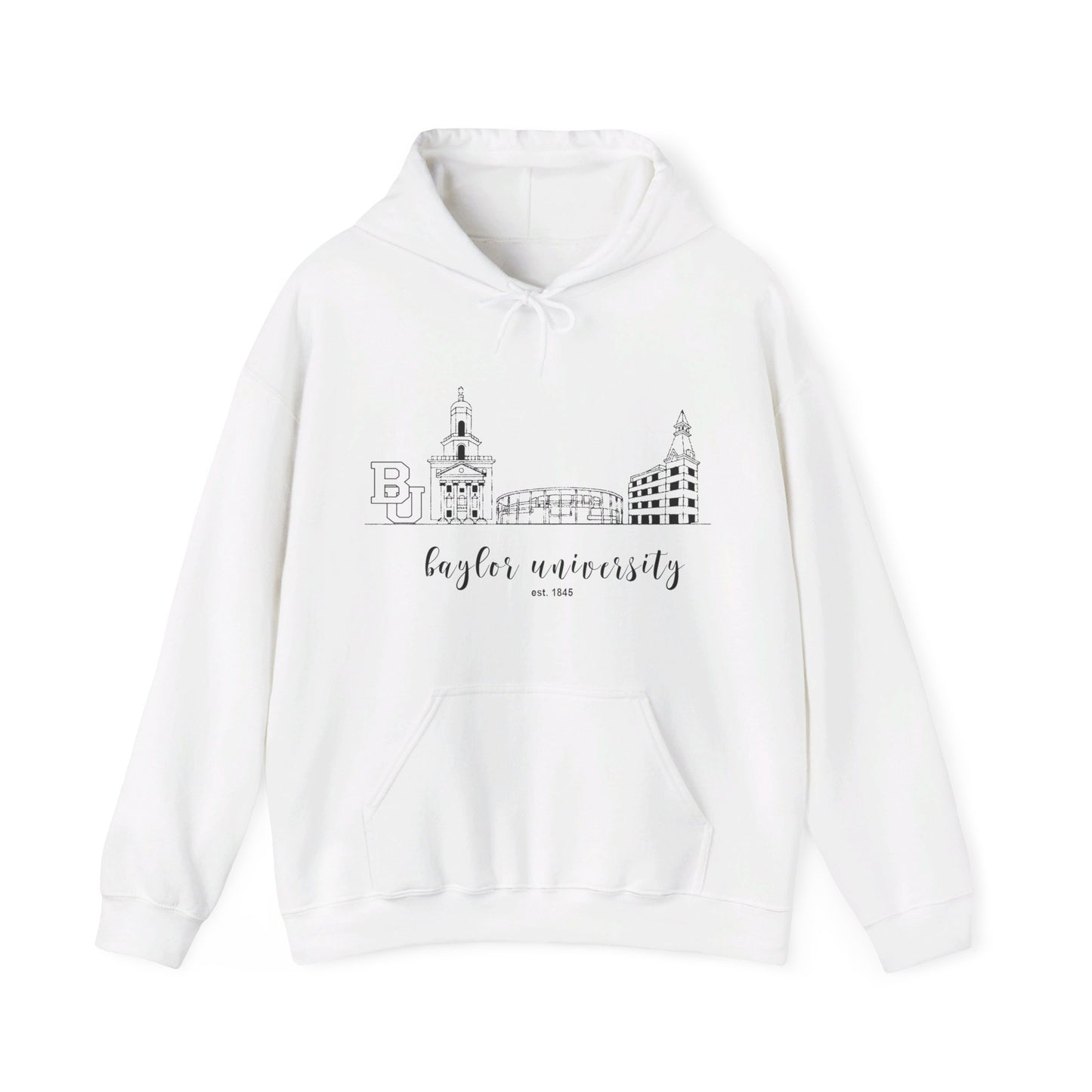 Baylor University 5 Unisex Heavy Blend™ Hooded Sweatshirt