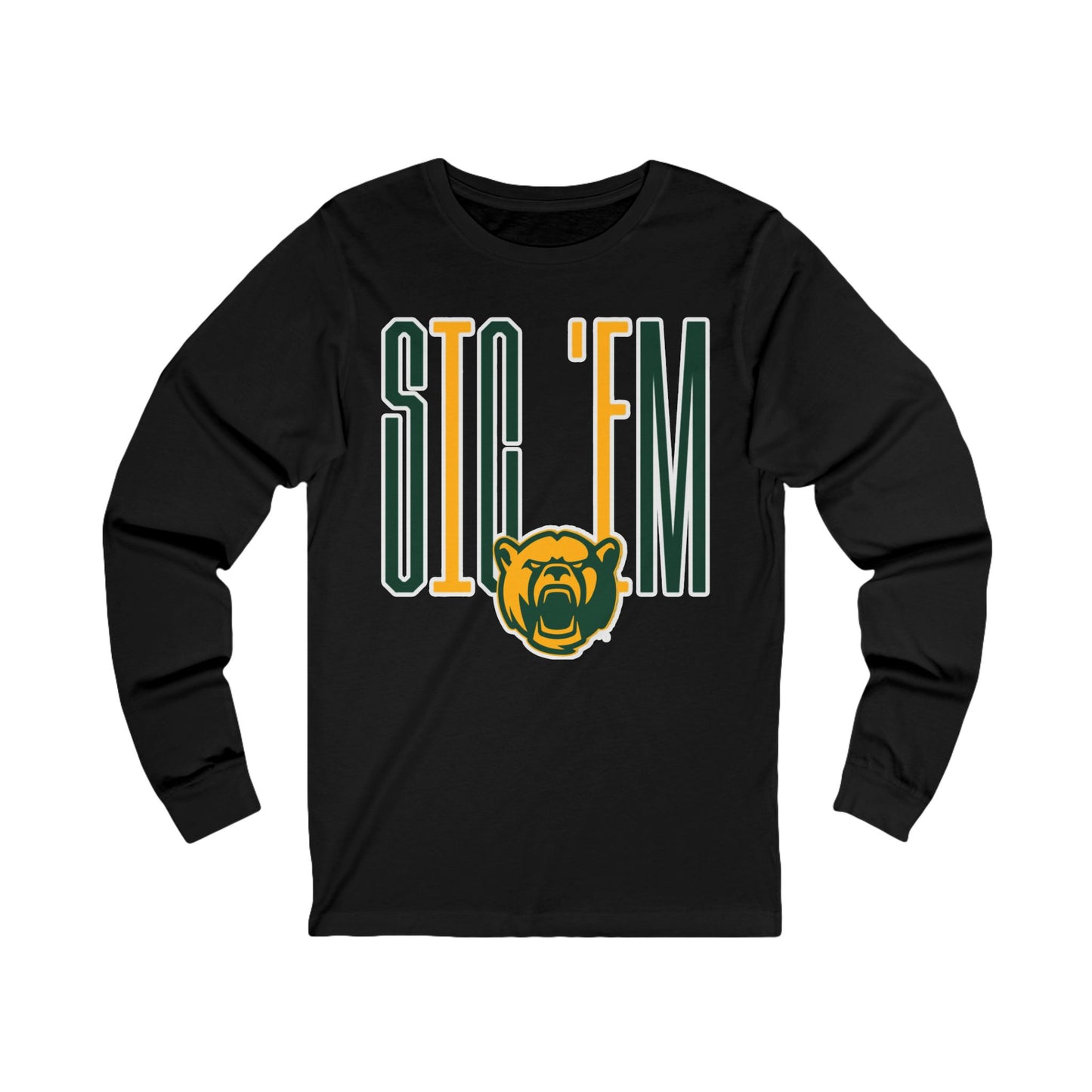 Sic 'Em Long Sleeve Tee