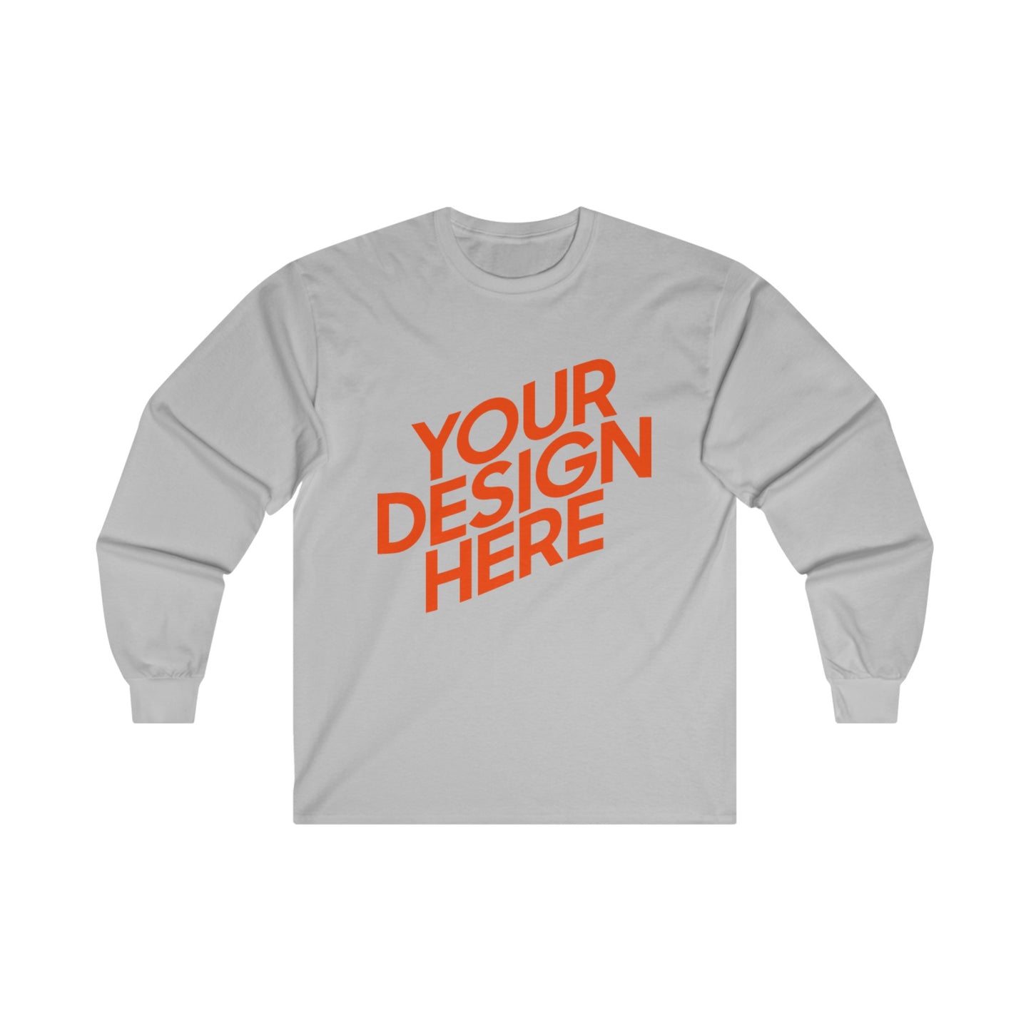 Long Sleeve customized shirt (one sided printing)