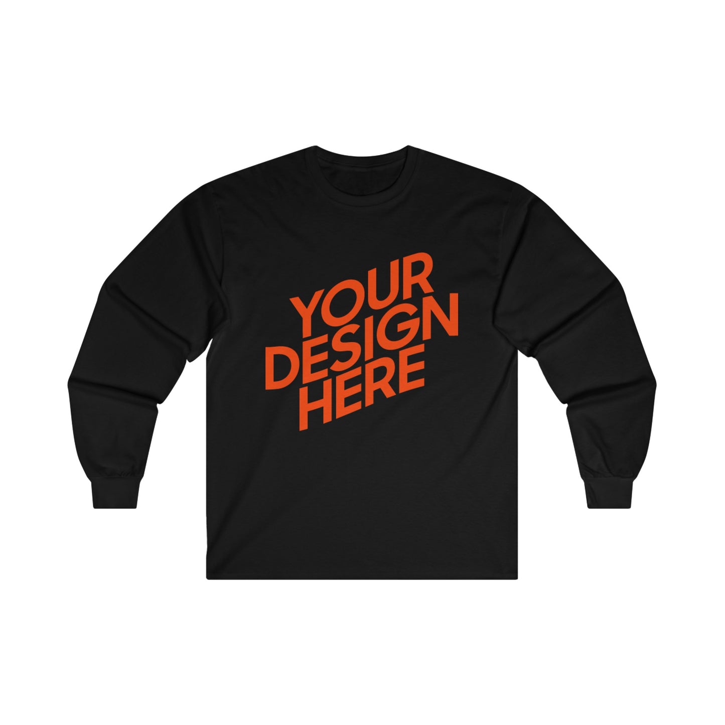 Long Sleeve customized shirt (one sided printing)