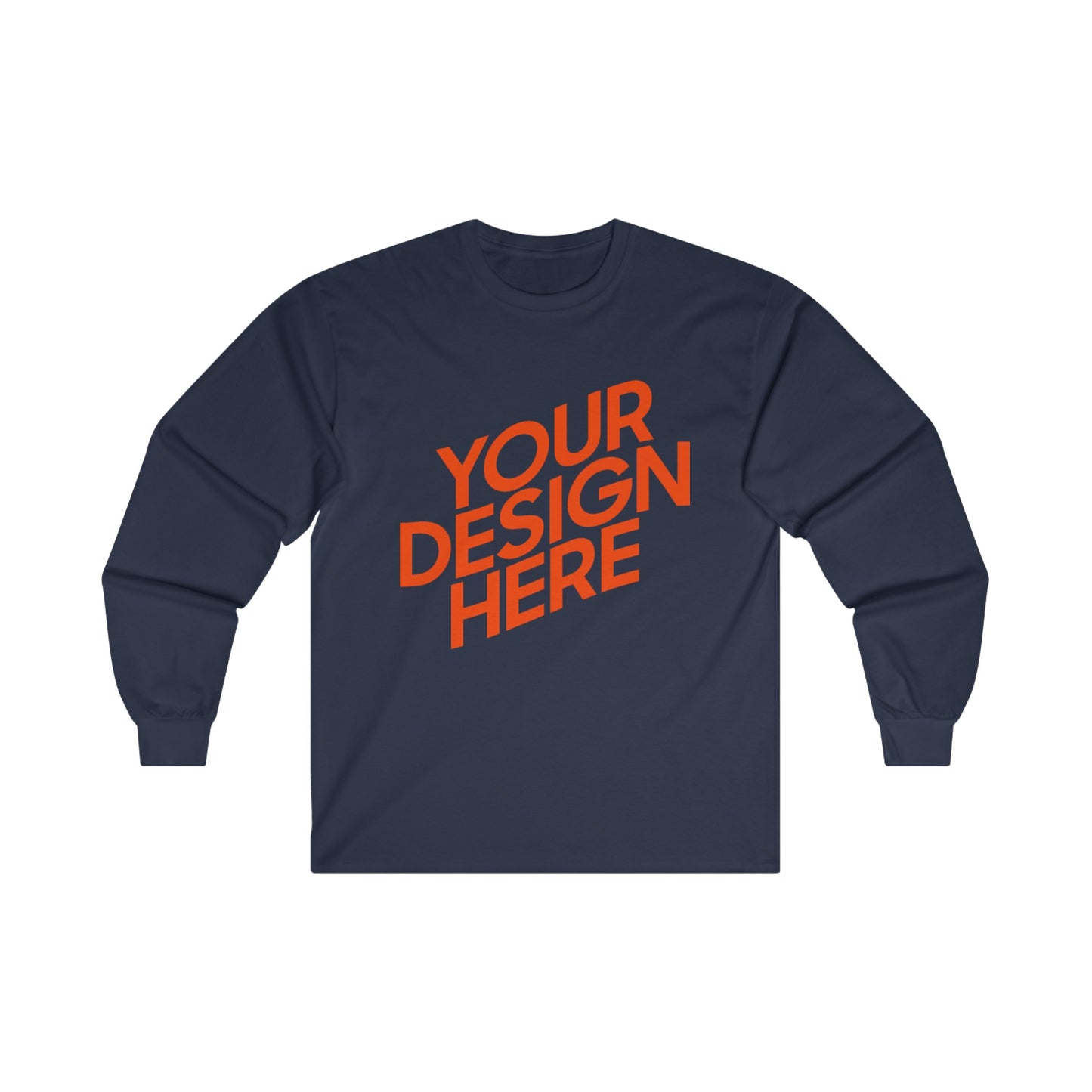 Long Sleeve customized shirt (one sided printing)
