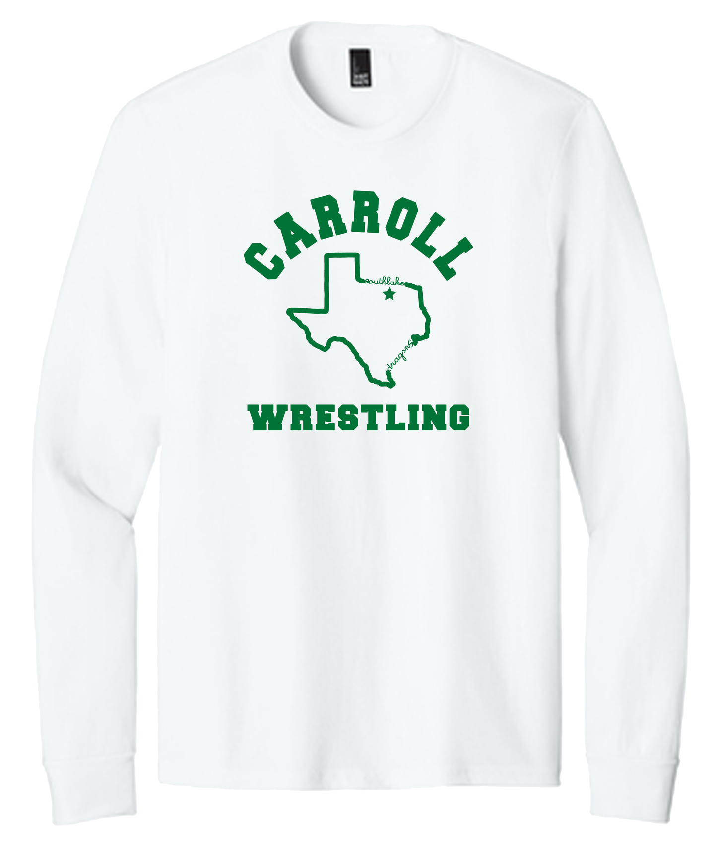 Carroll Wrestling Short Sleeve and Long Sleeve