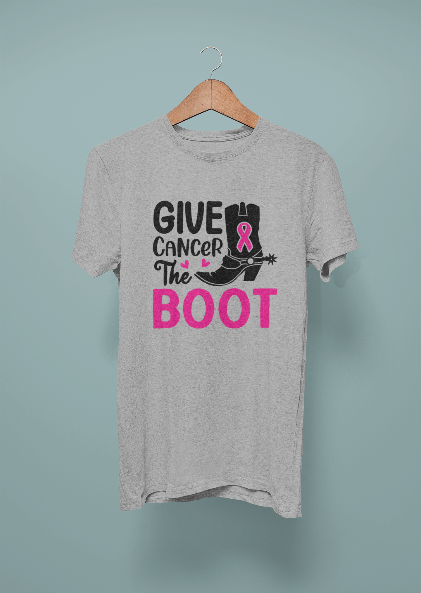 Give Cancer The Boot Design 2