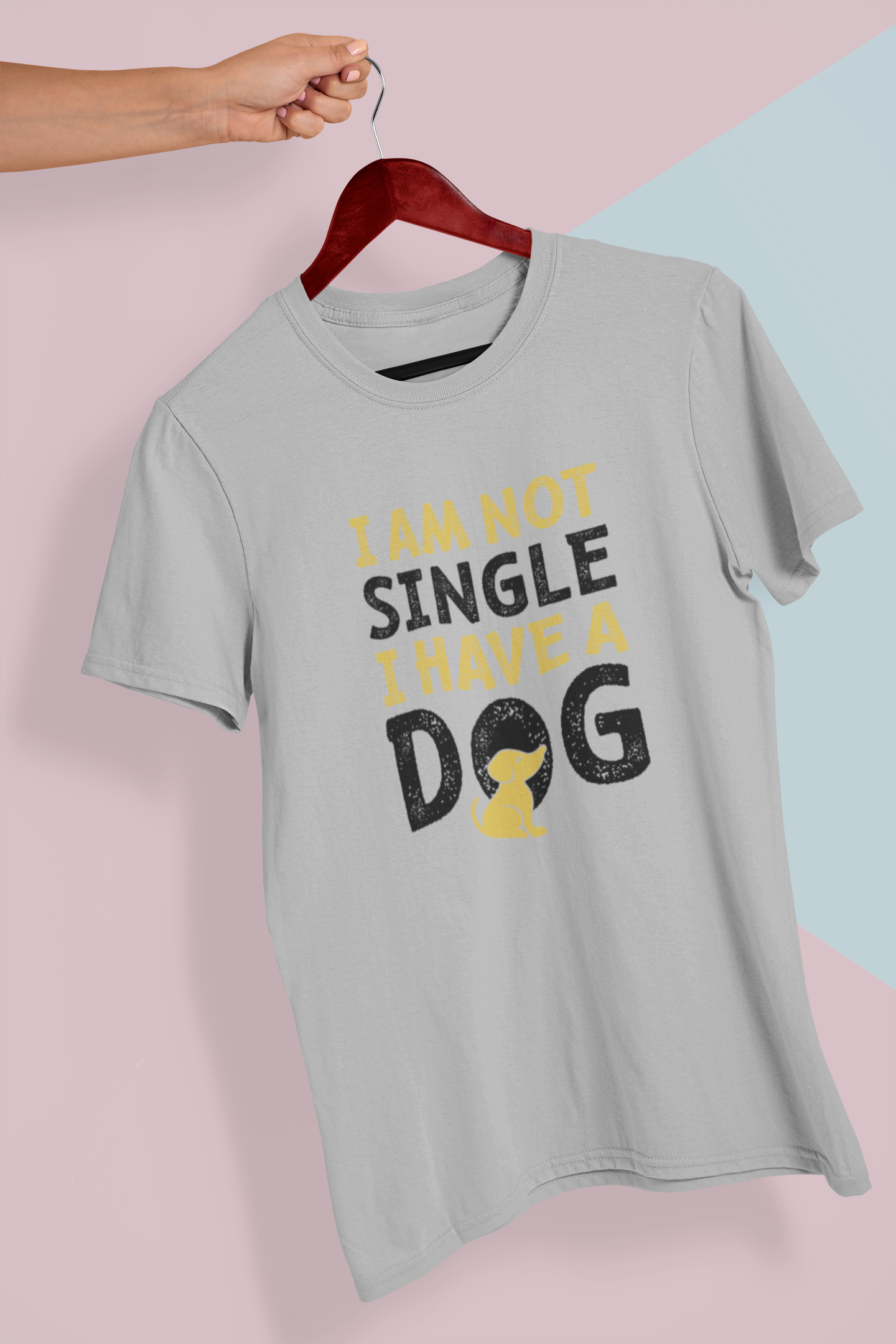 I Am Not Single, I Have A Dog Design 1
