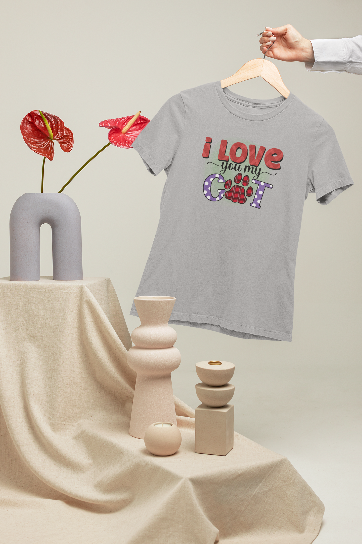 I Love You My Cat Design 2