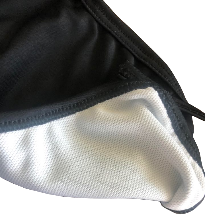 Water Resistant Face Masks (3-ply) with Elastic Ear Loops - 100 Pack