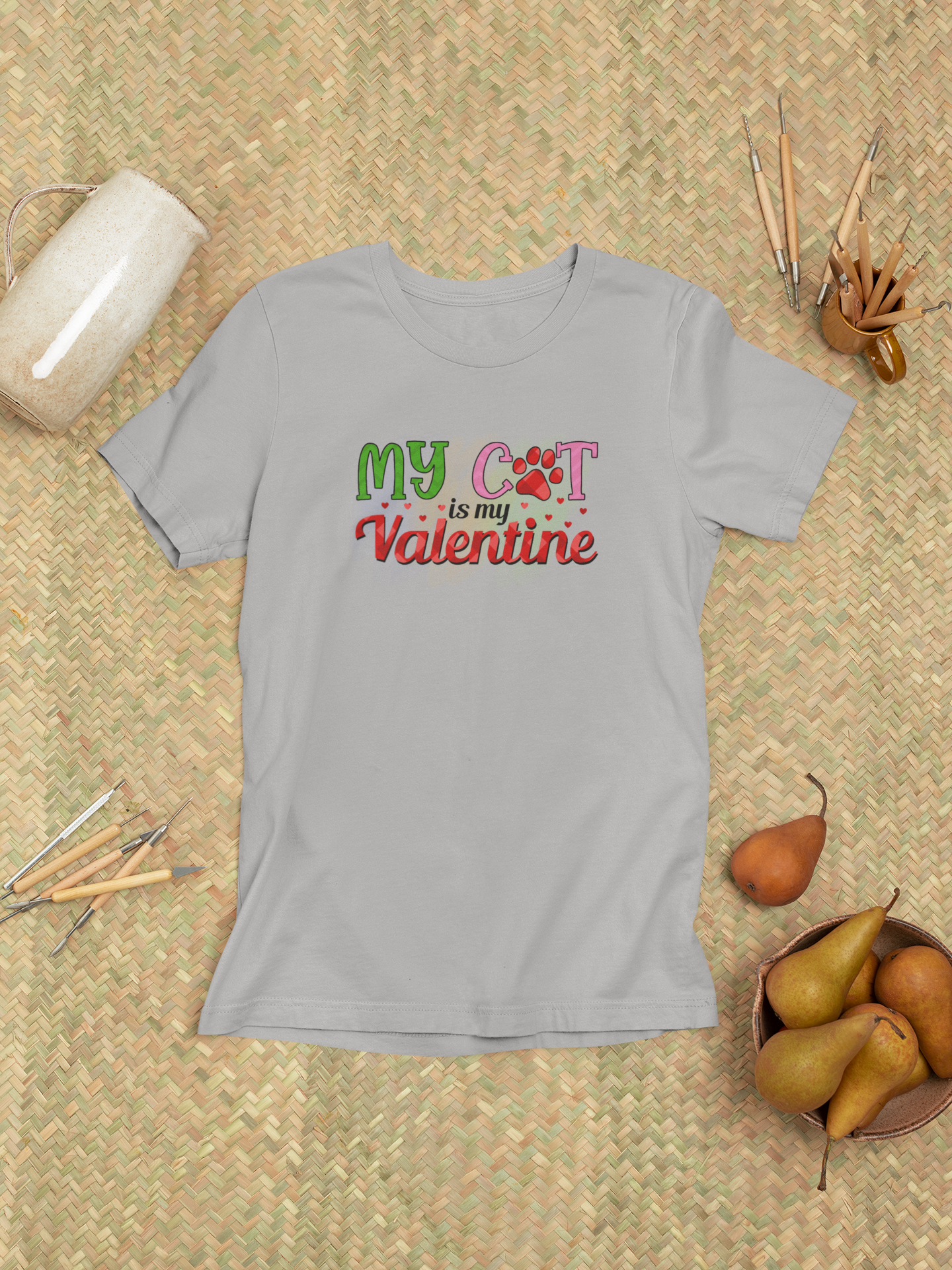 My Cat Is My Valentine Design 2