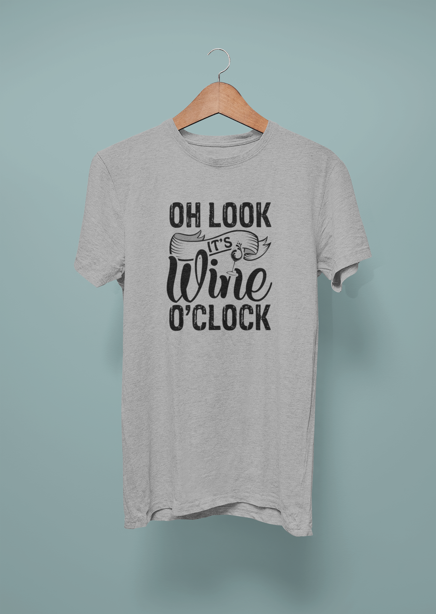 Oh Look! It's Wine O'Clock Design 2