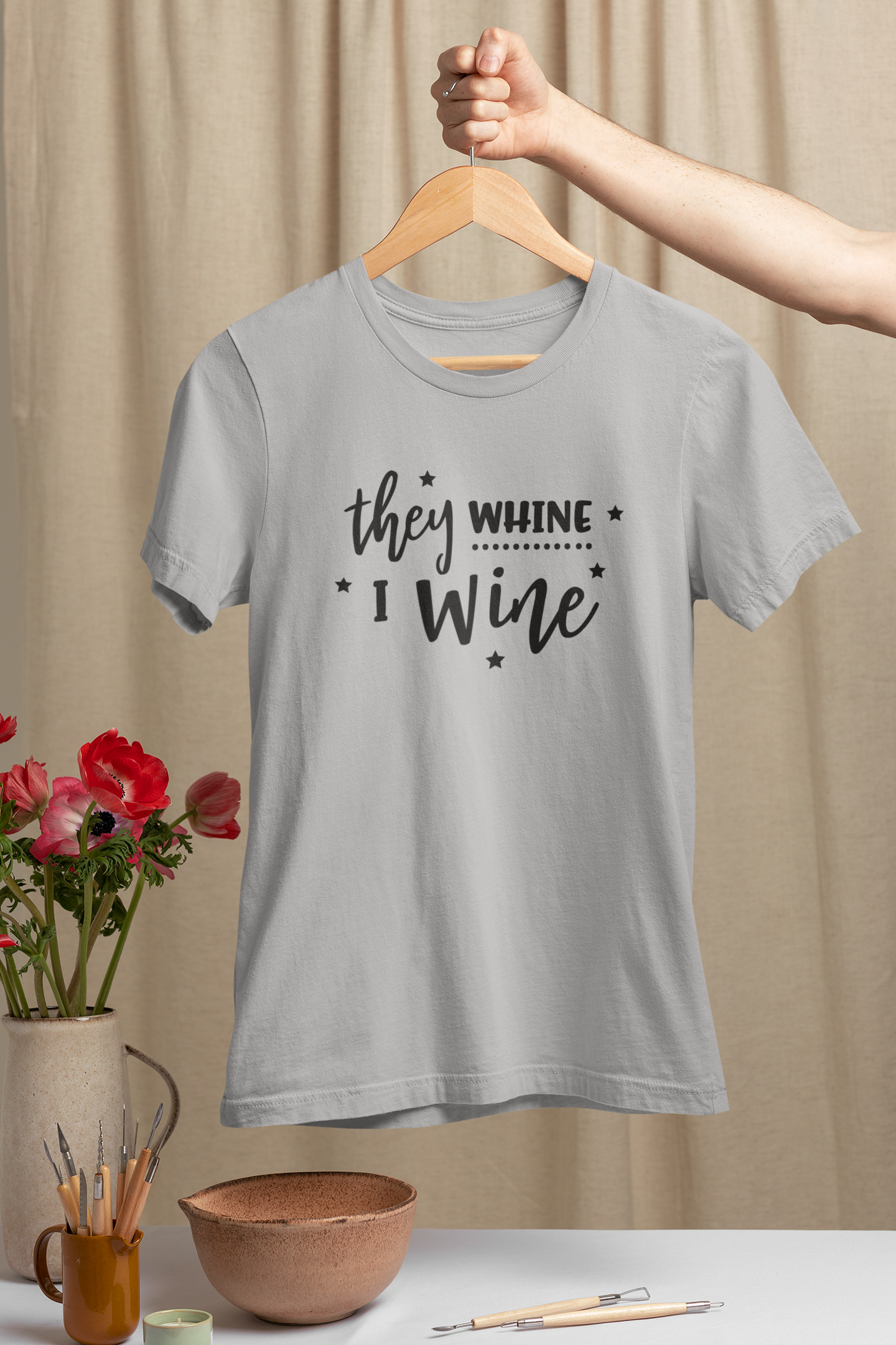 They Whine, I Wine Design 1