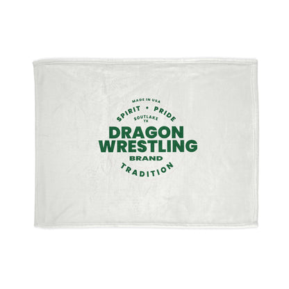 Dragon Wrestling Soft Polyester Blanket