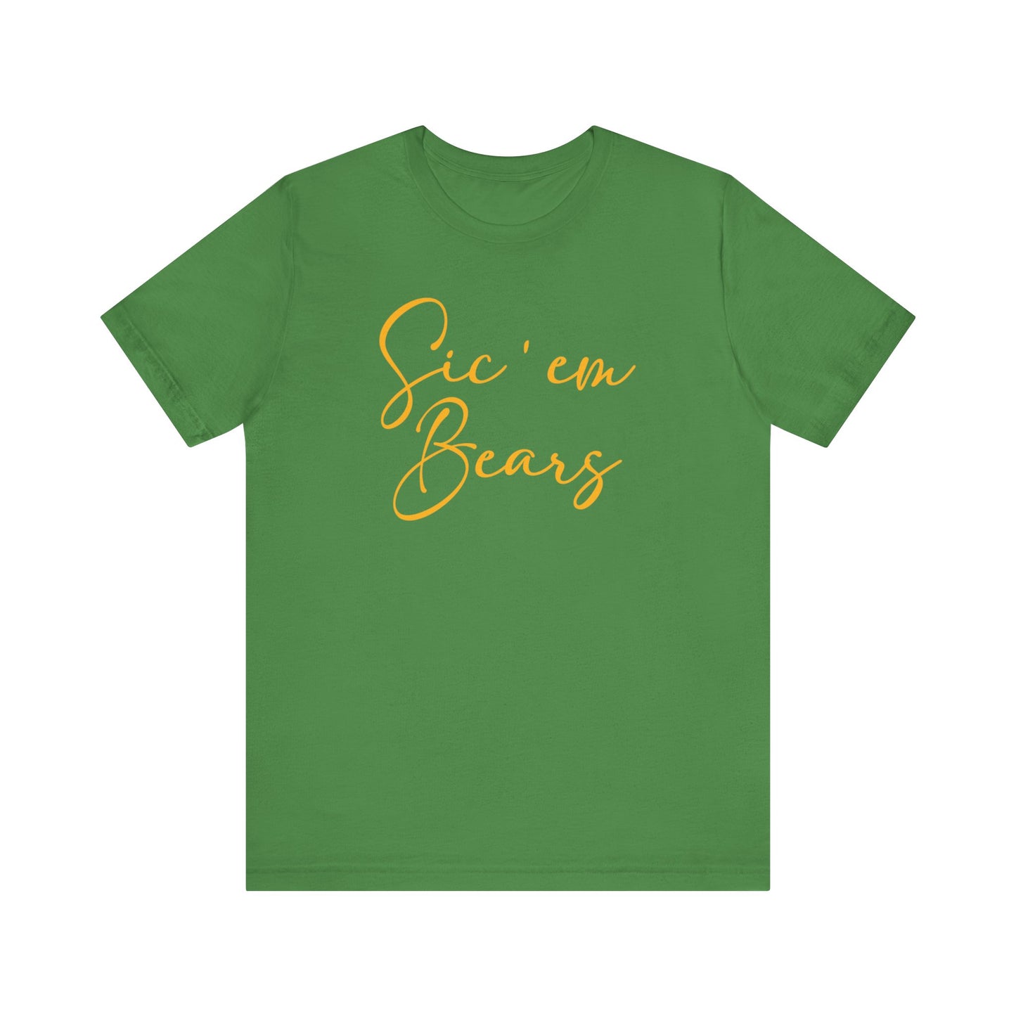 Sic 'Em Bears Short Sleeve Tee
