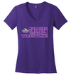 Timberview Wrestling Hawks V-Neck T-Shirt (Women's Cut)