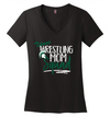 Trinity Springs Wrestling Mom Squad V-Neck T-Shirt (Women's Cut)