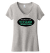 Trinity Springs  Wrestling Property V-Neck T-Shirt (Women's Cut)