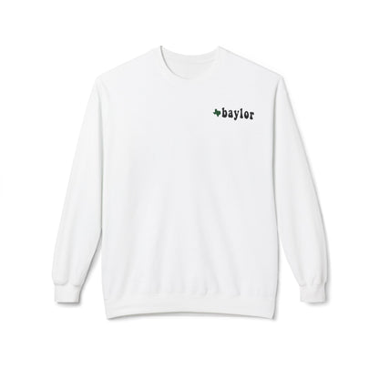 Baylor Sic 'Em front and back Crewneck Sweatshirt