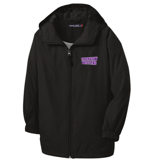 Timberview  Wrestling Hooded Windbreaker