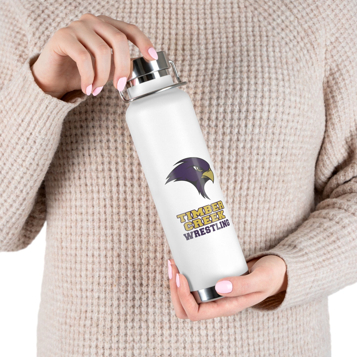 Copper Vacuum Insulated Bottle, 22oz