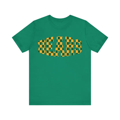 Bears Checkered Short Sleeve Tee