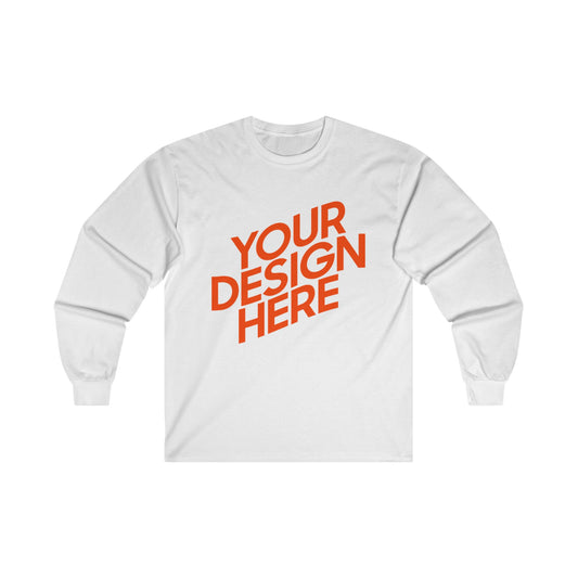 Long Sleeve customized shirt (one sided printing)