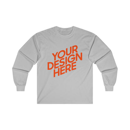Long Sleeve customized shirt (one sided printing)