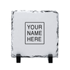 Blank Slate Rock Stone Customized Square Photo Frame with display holder