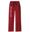 Wrestling Life Flannel Plaid Pant for Women