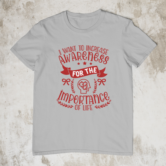 I Want To Increase Awareness