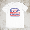 A Patriot Must Always Be Ready TO Defend