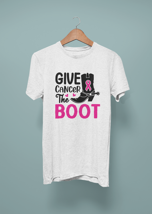 Give Cancer The Boot Design 2