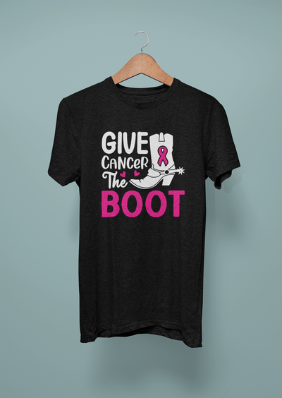 Give Cancer The Boot Design 2