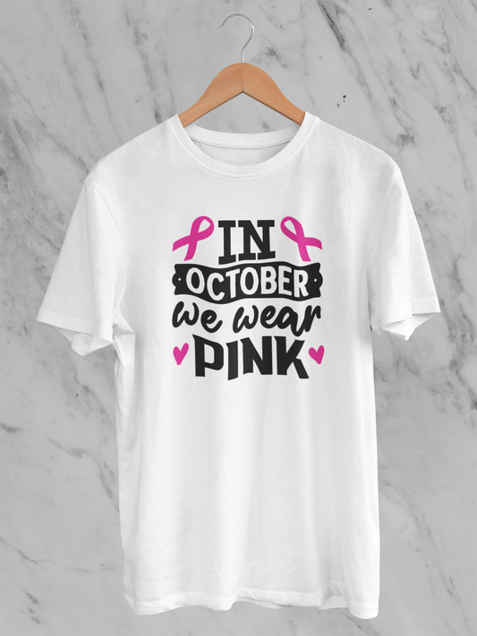 In October, We Wear Pink