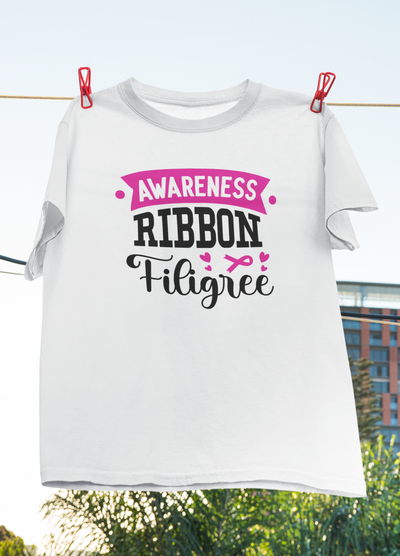 Awareness Ribbon Filigree