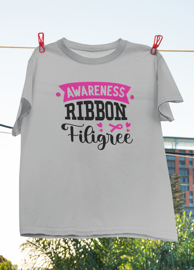 Awareness Ribbon Filigree