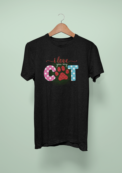 I Love You My Cat Design 1