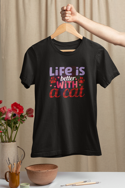 Life Is Better With A Cat Design 1
