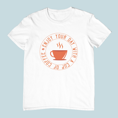 Enjoy Your Day With A Cup Of Coffee Design 2
