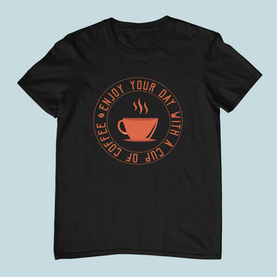 Enjoy Your Day With A Cup Of Coffee Design 2