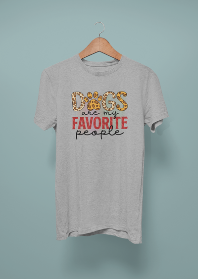 Dogs Are My Favorite People Design 1