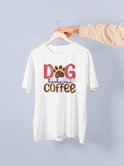 Dog, Books, and Coffee Design 1