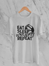 Eat, Sleep, Wrestling, Repeat Design 1