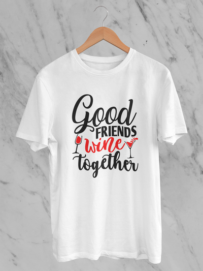 Good Friends Wine Together Design 2