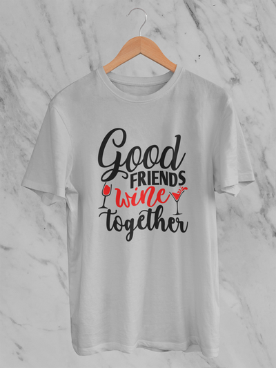 Good Friends Wine Together Design 2
