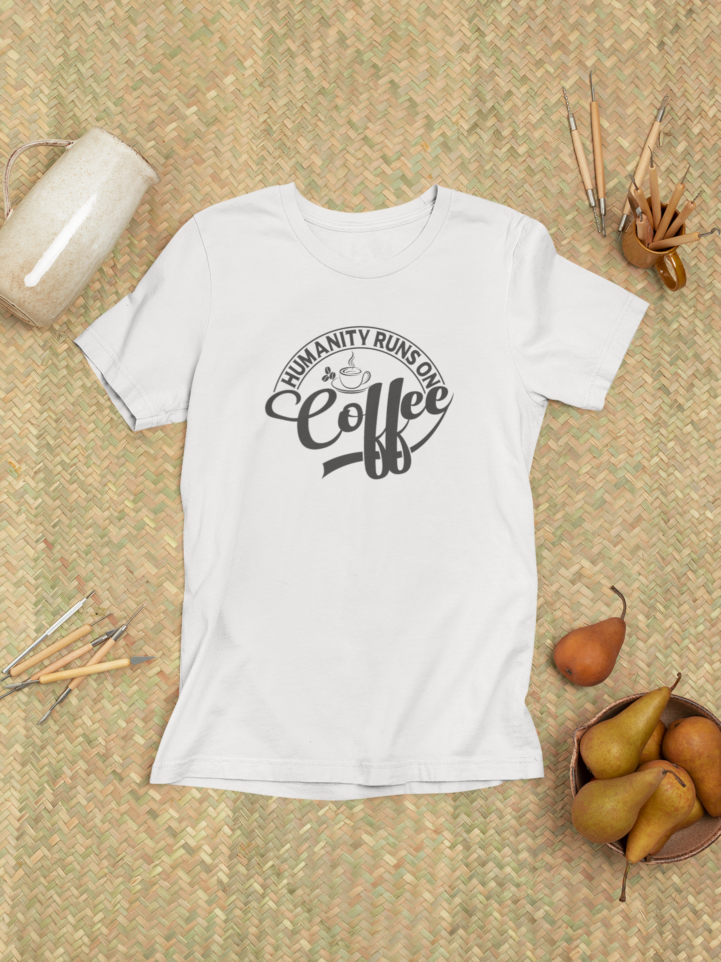 Humanity Runs On Coffee Design 2